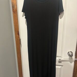 Michael Kors Elegant Black Maxi Dress